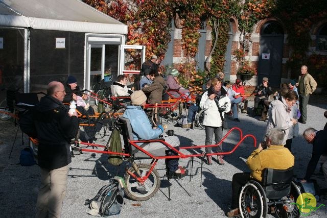 randonnée avec joëlettes, Jehay, 2012