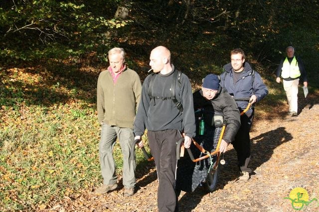 randonnée avec joëlettes, Jehay, 2012