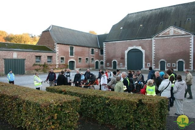 randonnée avec joëlettes, Jehay, 2012