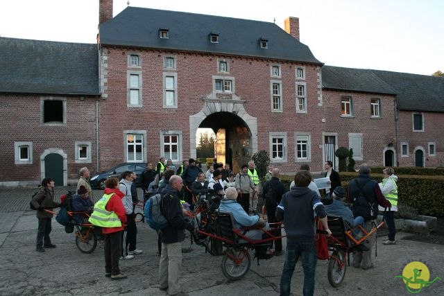 randonnée avec joëlettes, Jehay, 2012