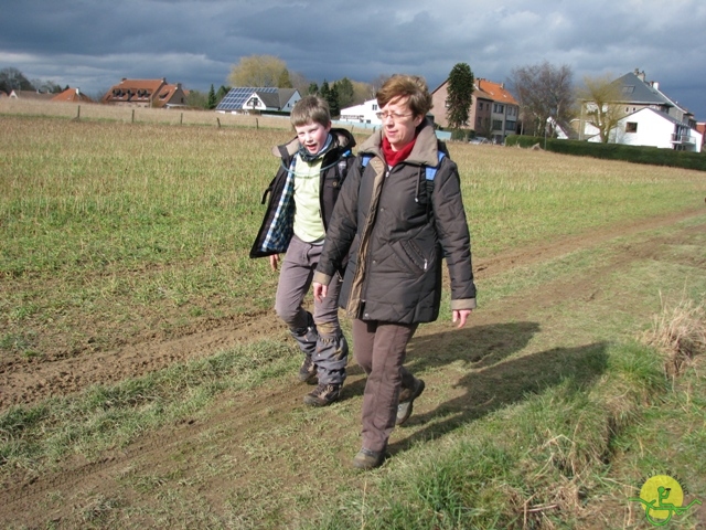 randonnée sportive avec joëlettes, Linkebeek, 2013