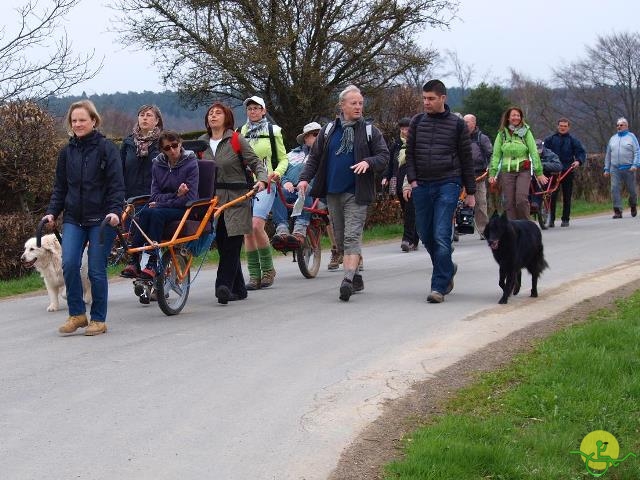 randonnée sportive avec joëlettes, Solwaster, 2013