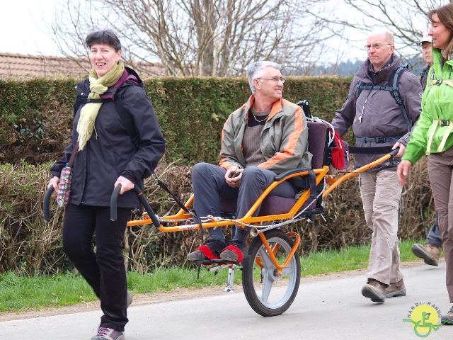 randonnée sportive avec joëlettes, Solwaster, 2013