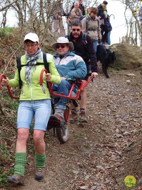 randonnée sportive avec joëlettes, Solwaster, 2013