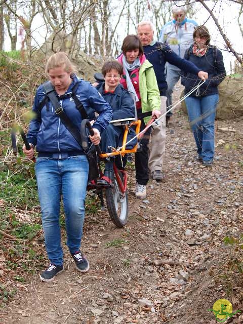 randonnée sportive avec joëlettes, Solwaster, 2013