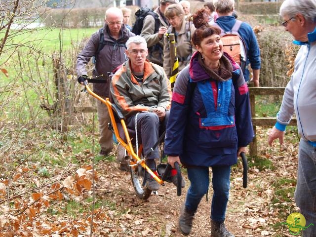 randonnée sportive avec joëlettes, Solwaster, 2013