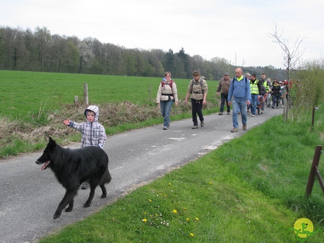 randonnée sportive avec joëlettes, Gesves, 2013