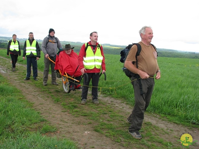 randonnée sportive avec joëlettes, Hastière, 2013