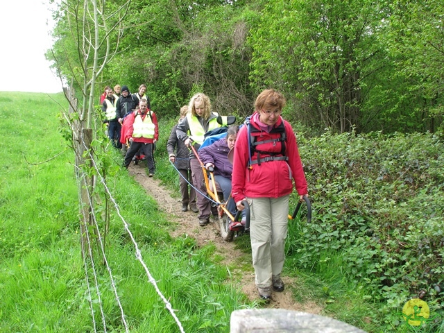 randonnée sportive avec joëlettes, Hastière, 2013