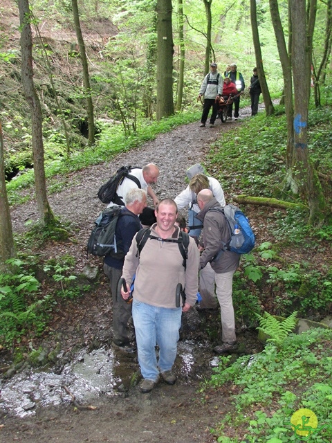 randonnée sportive avec joëlettes, Hastière, 2013