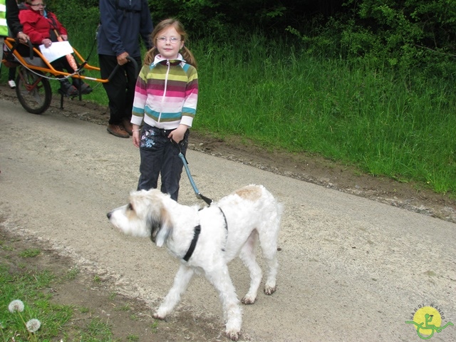 randonnée sportive avec joëlettes, Maredsous, 2013