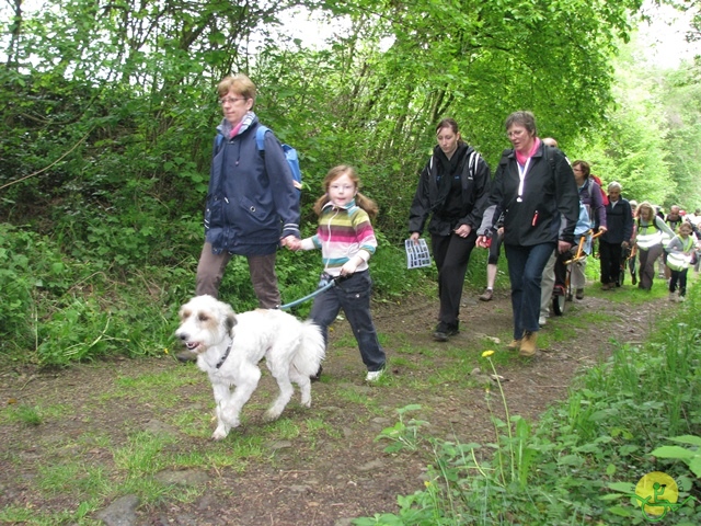 randonnée sportive avec joëlettes, Maredsous, 2013