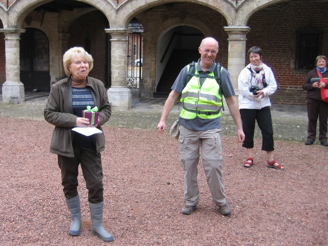 randonnée sportive avec joëlettes, Rixensart, 2013