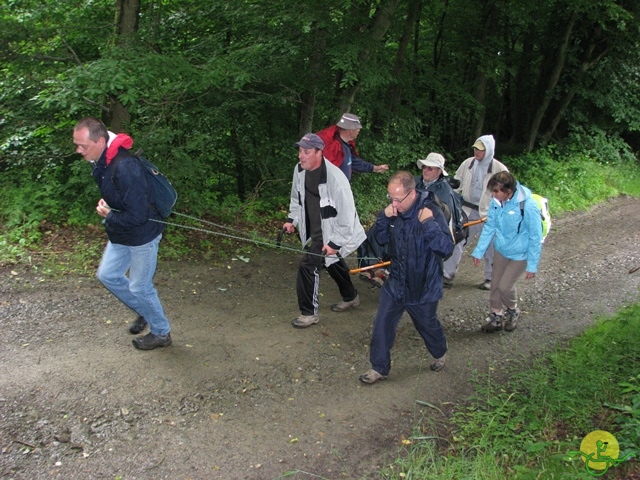 randonnée sportive avec joëlettes, Esneux, 2013