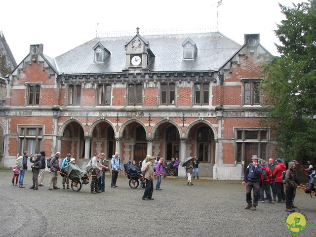 randonnée sportive avec joëlettes, Esneux, 2013