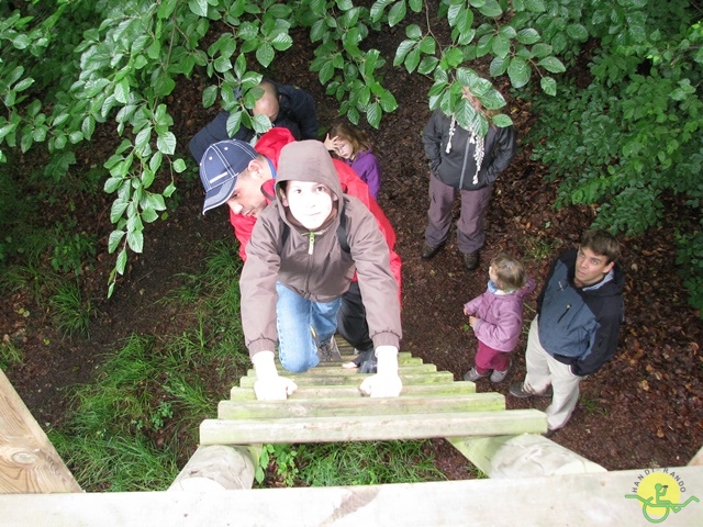 randonnée sportive avec joëlettes, Esneux, 2013