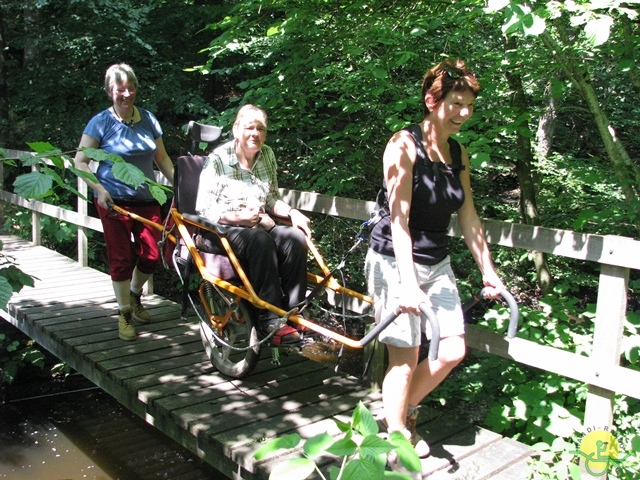 randonnée sportive avec joëlettes, Habay-la-Neuve, 2013