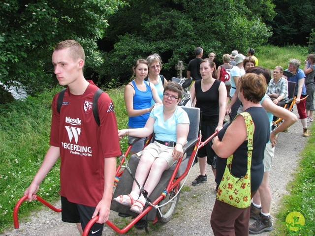 randonnée sportive avec joëlettes, Habay-la-Neuve, 2013