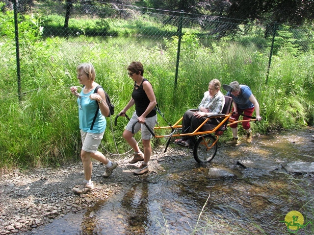 randonnée sportive avec joëlettes, Habay-la-Neuve, 2013