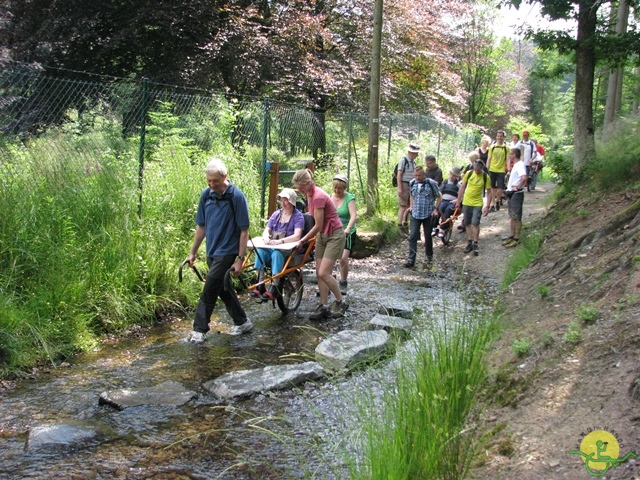 randonnée sportive avec joëlettes, Habay-la-Neuve, 2013