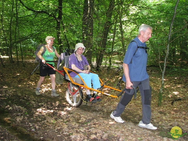 randonnée sportive avec joëlettes, Habay-la-Neuve, 2013