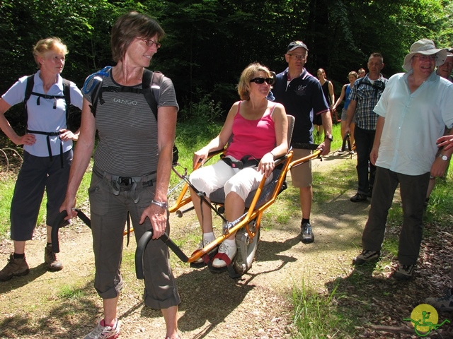 randonnée sportive avec joëlettes, Habay-la-Neuve, 2013