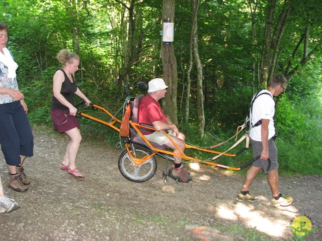 randonnée sportive avec joëlettes, Habay-la-Neuve, 2013