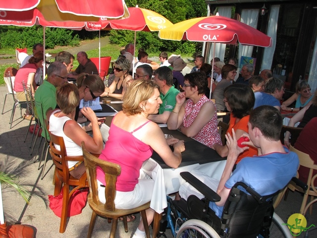 randonnée sportive avec joëlettes, Habay-la-Neuve, 2013