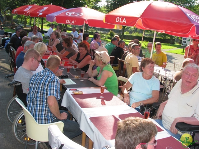 randonnée sportive avec joëlettes, Habay-la-Neuve, 2013