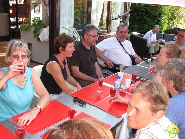 randonnée sportive avec joëlettes, Habay-la-Neuve, 2013