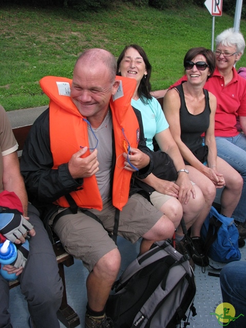 randonnée sportive avec joëlettes, Ronquières, 2013