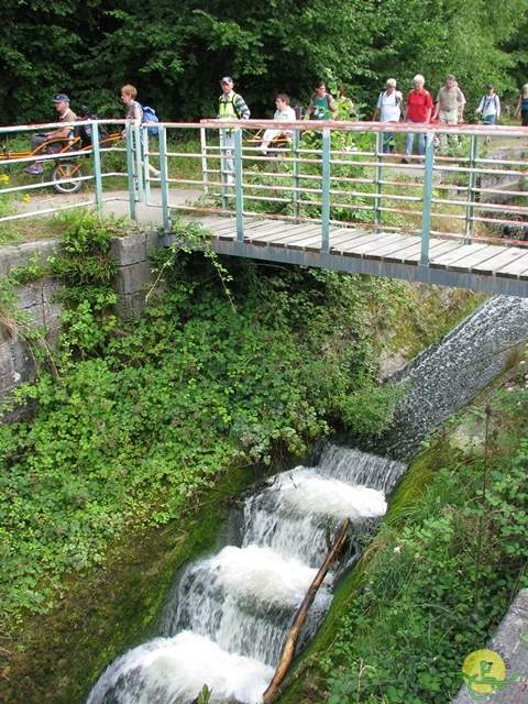 randonnée sportive avec joëlettes, Ronquières, 2013