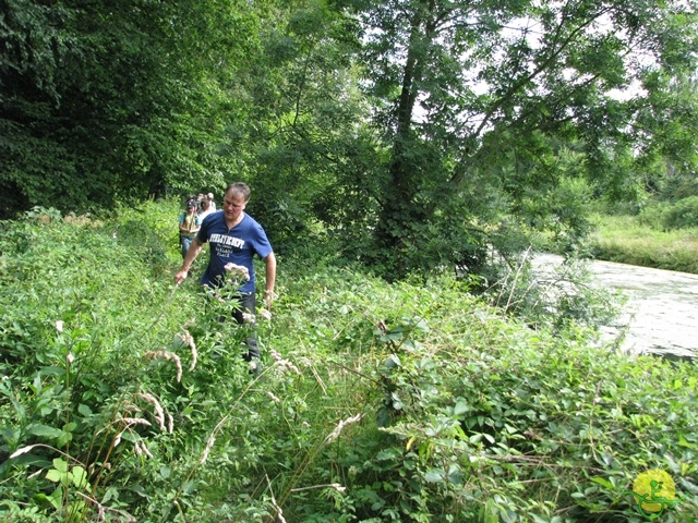 randonnée sportive avec joëlettes, Ronquières, 2013