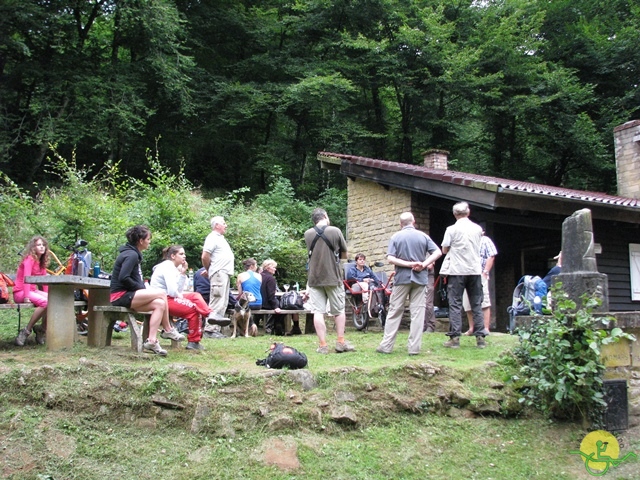 randonnée sportive avec joëlettes, Virton, 2013