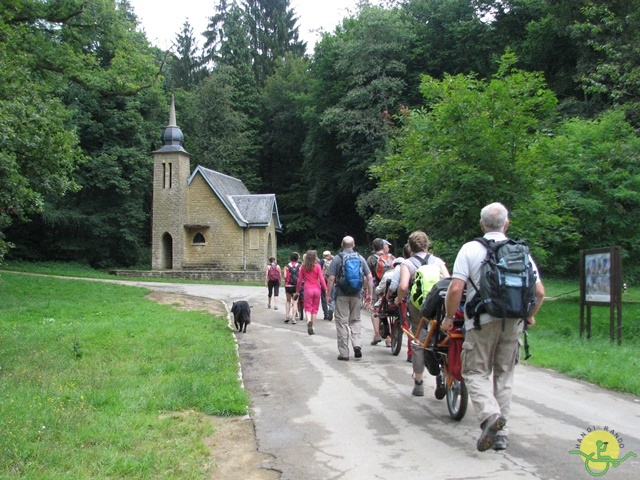 randonnée sportive avec joëlettes, Virton, 2013