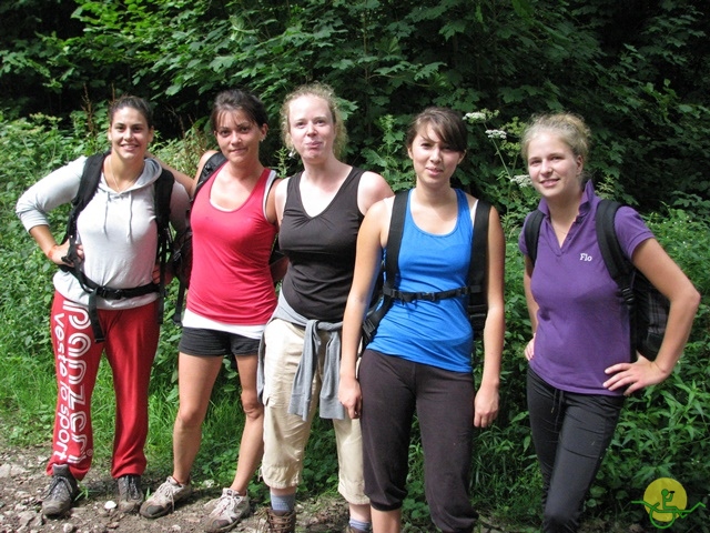 randonnée sportive avec joëlettes, Virton, 2013