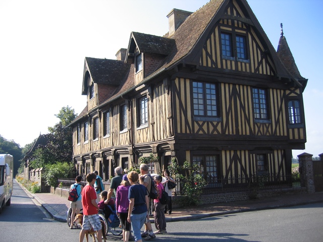 randonnée sportive avec joëlettes, Cabourg, 2013