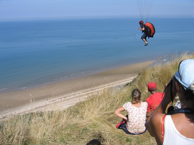 randonnée sportive avec joëlettes, Cabourg, 2013