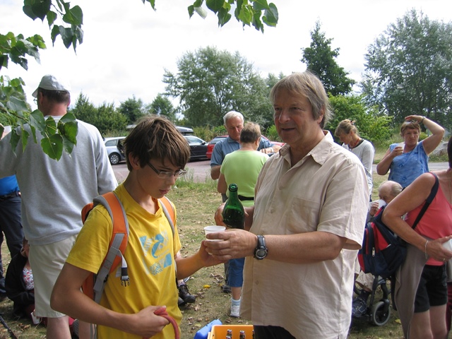 randonnée sportive avec joëlettes, Cabourg, 2013