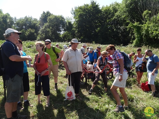 randonnée sportive avec joëlettes, Cabourg, 2013