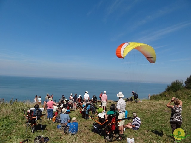 randonnée sportive avec joëlettes, Cabourg, 2013