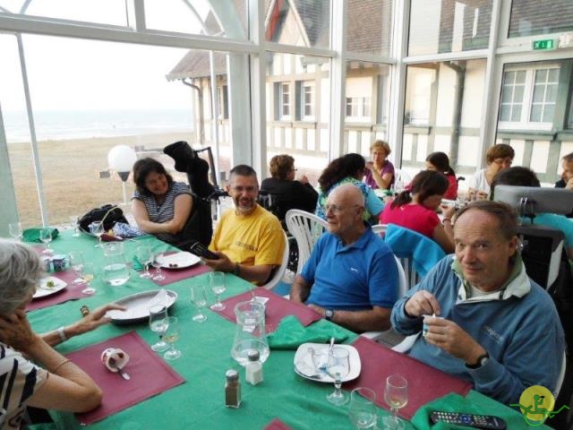 randonnée avec joëlettes,Cabourg, 2013