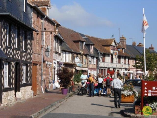 randonnée avec joëlettes,Cabourg, 2013