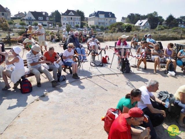 randonnée  avec joëlettes, Cabourg, 2013