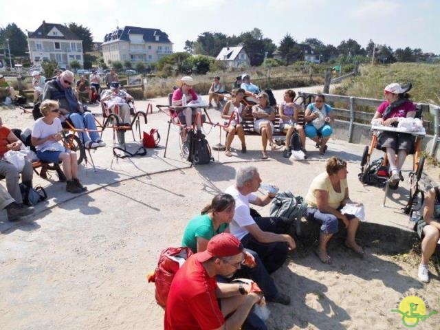 randonnée  avec joëlettes, Cabourg, 2013