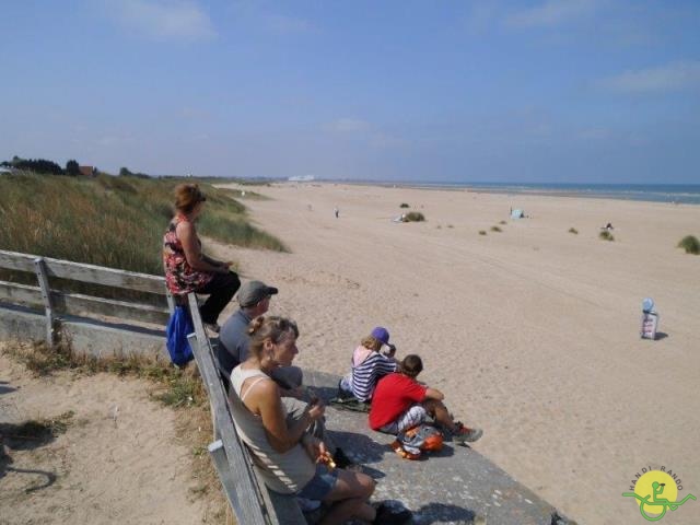 randonnée  avec joëlettes, Cabourg, 2013