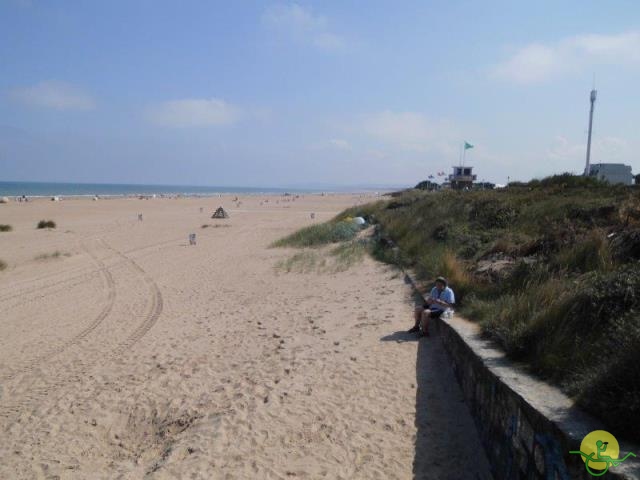 randonnée  avec joëlettes, Cabourg, 2013