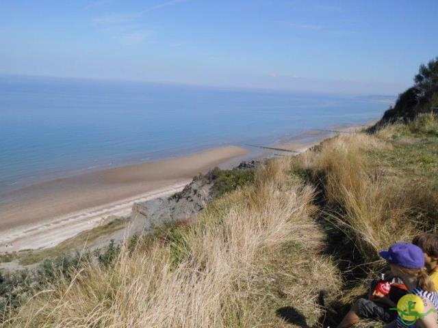 randonnée  avec joëlettes, Cabourg, 2013