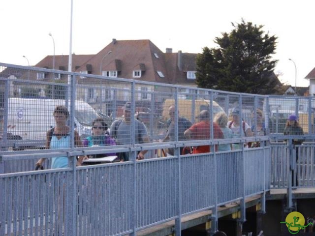 randonnée  avec joëlettes, Cabourg, 2013