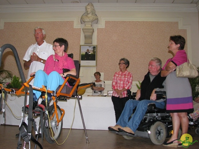 randonnée avec joëlettes, Cabourg, 2013